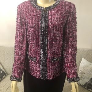 🌺St. John collection Begonia Multi blazer size 12